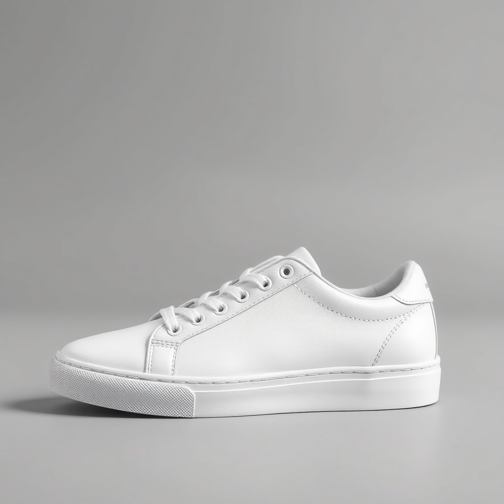 Sneaker with studio background
